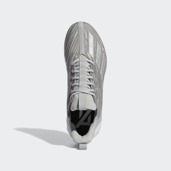 Adidas Crampons Adizero Gris