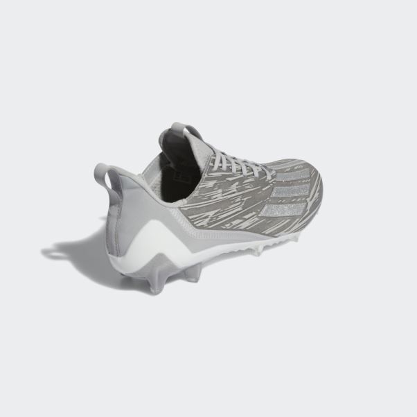 Adidas Crampons Adizero Gris