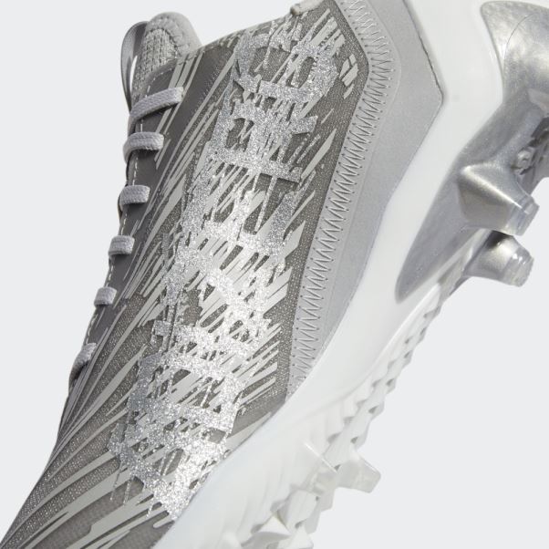 Adidas Crampons Adizero Gris