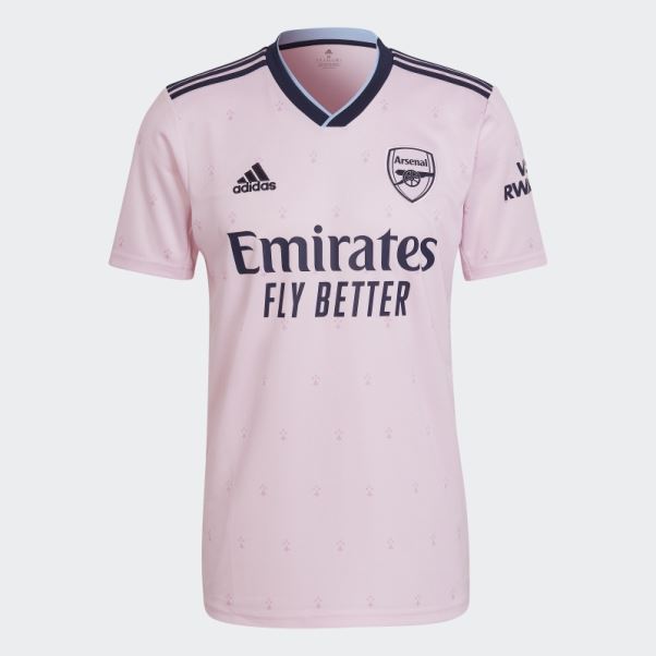 Troisième Maillot Rose Arsenal 22/23 Adidas