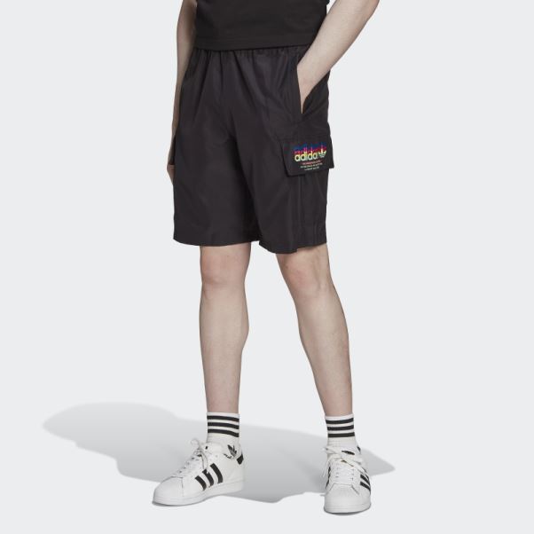 Short Cargo Adidas Hyperreal Noir