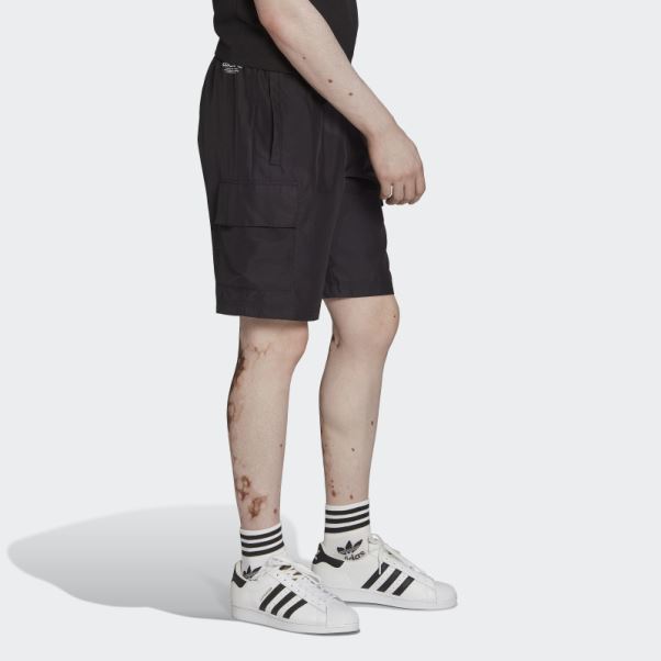 Short Cargo Adidas Hyperreal Noir