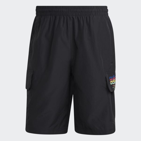 Short Cargo Adidas Hyperreal Noir