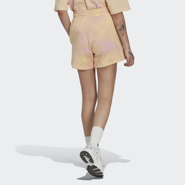 Adidas Short Ample Imprimé Lilas