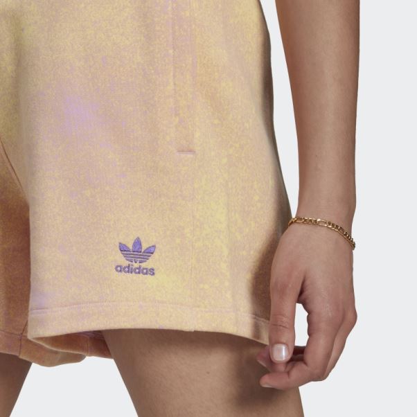 Adidas Short Ample Imprimé Lilas