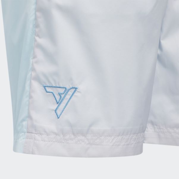 Big Kids Trae Young Short Adidas Bleu