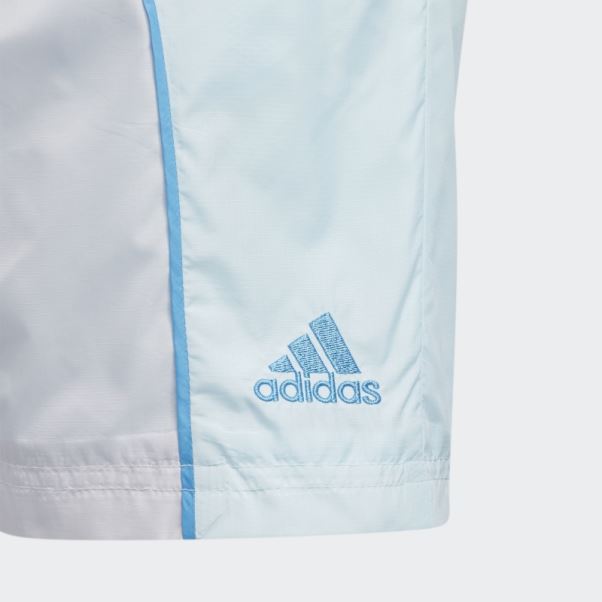 Big Kids Trae Young Short Adidas Bleu