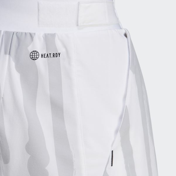 Short Adidas Tennis New York Graphique Blanc