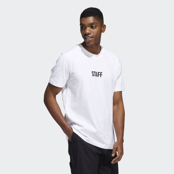 T-shirt Adicross Adidas Blanc