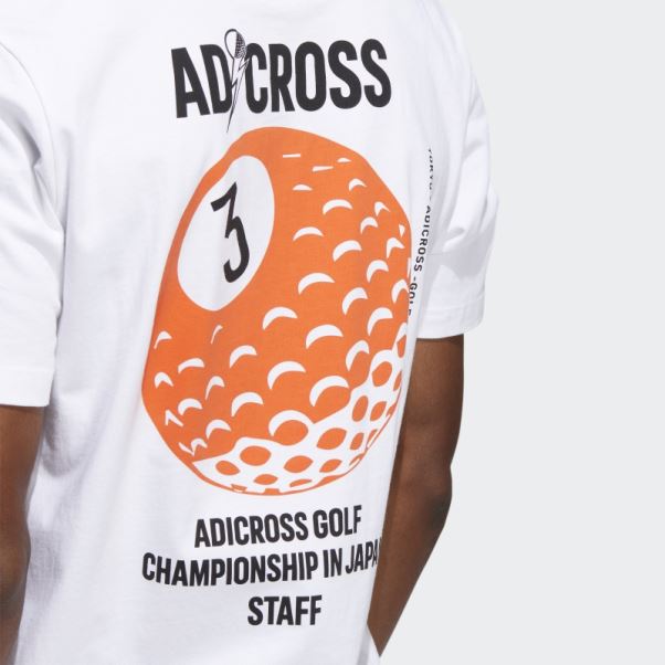 T-shirt Adicross Adidas Blanc