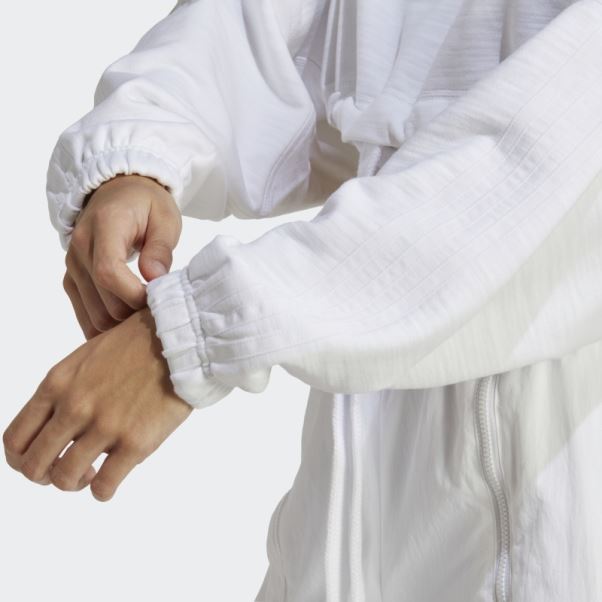 Sweat Adidas Dance Crop Polyvalent Blanc