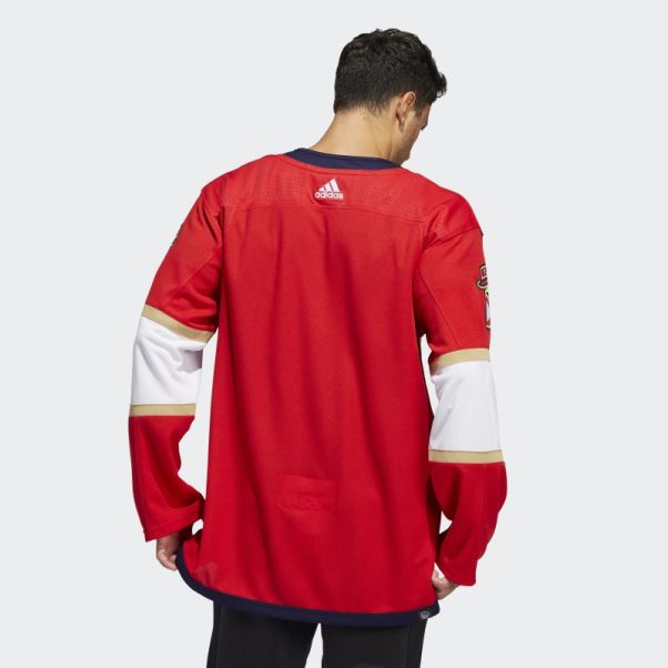 Maillot Adidas Panthers Domicile Authentique Rouge
