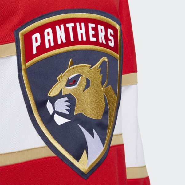 Maillot Adidas Panthers Domicile Authentique Rouge