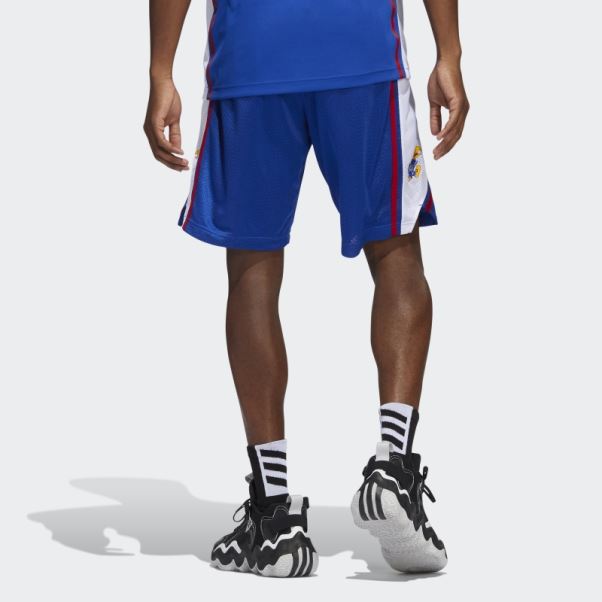 Adidas Short Jayhawks Swingman Bleu Royal