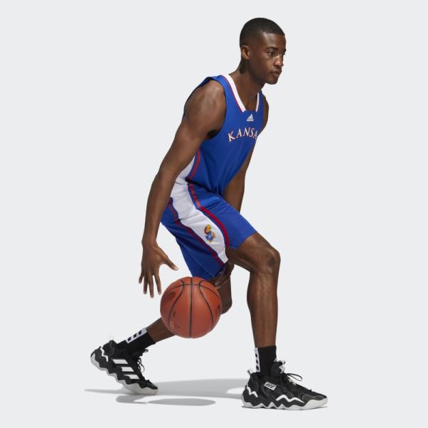 Adidas Short Jayhawks Swingman Bleu Royal