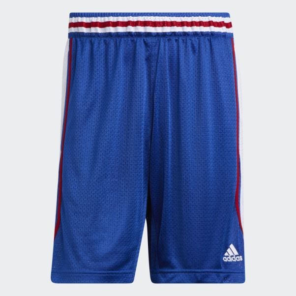 Adidas Short Jayhawks Swingman Bleu Royal