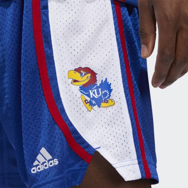 Adidas Short Jayhawks Swingman Bleu Royal