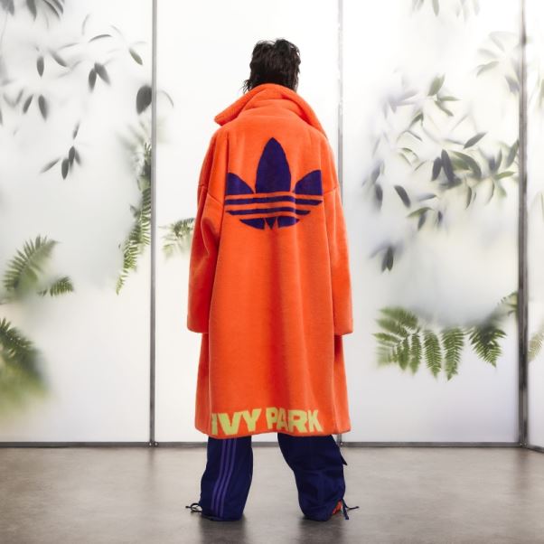 Manteau En Fausse Fourrure Adidas Orange (tous Genres)