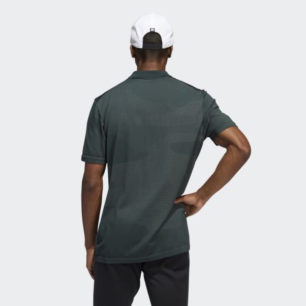 Polo Adidas Go-to Sans Coutures Vert
