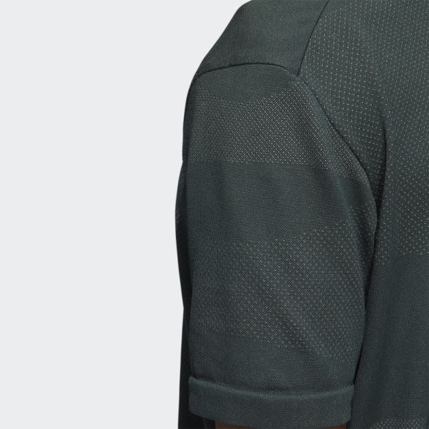 Polo Adidas Go-to Sans Coutures Vert