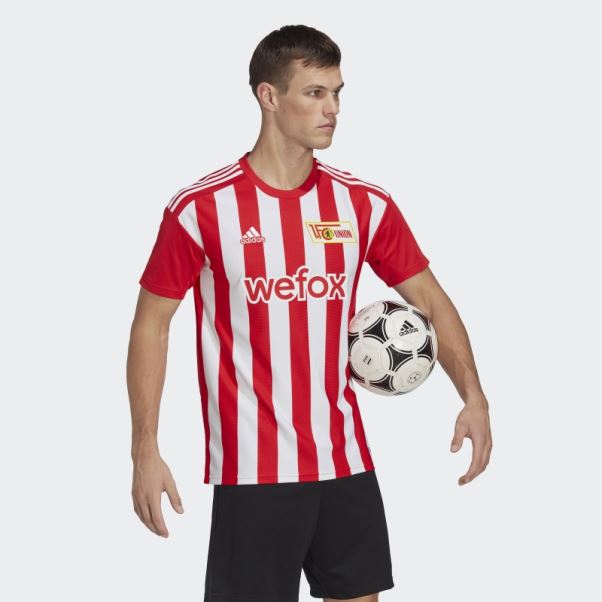 Maillot Domicile 1. Fc Union Berlin 22/23 Adidas Rouge