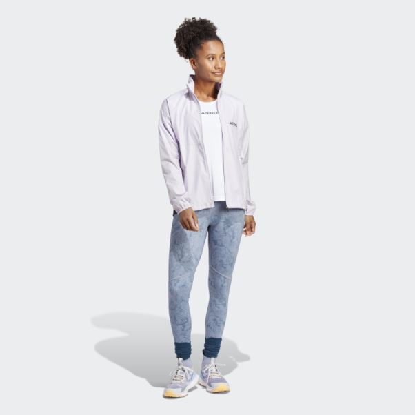 Coupe-vent Adidas Terrex Multi Silver Dawn