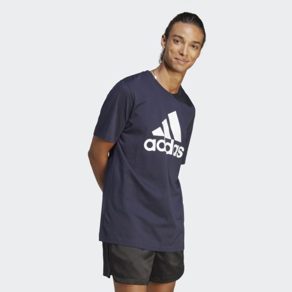 Ink Essentials Maillot Simple T-shirt à Gros Logo Adidas