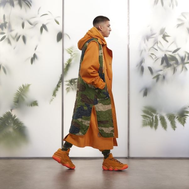 Manteau à Capuche En Sergé Deux-en-un Adidas Focus Orange (tous Genres)