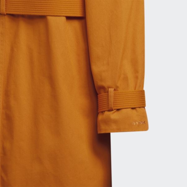 Manteau à Capuche En Sergé Deux-en-un Adidas Focus Orange (tous Genres)