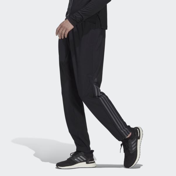 Pantalon Adidas Alphastrength Zip Tissé Noir