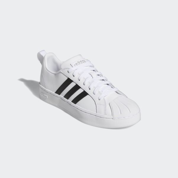 Adidas Streetcheck Cloudfoam Court Low Chaussures Blanches