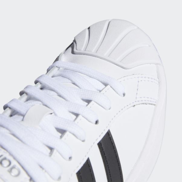 Adidas Streetcheck Cloudfoam Court Low Chaussures Blanches