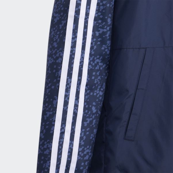 Survêtement Bleu Marine Sweat Tissé Adidas