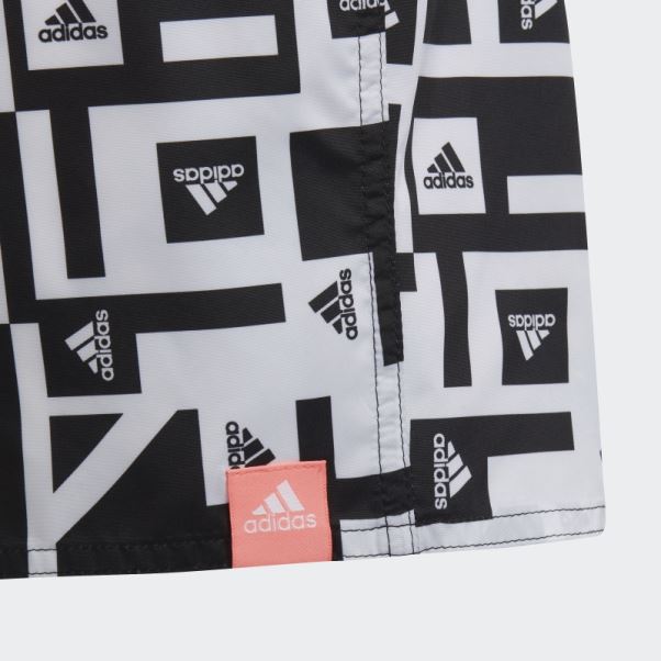 Short De Bain Graphique Adidas Must Have Noir