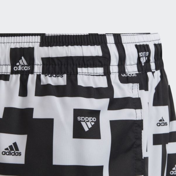 Short De Bain Graphique Adidas Must Have Noir
