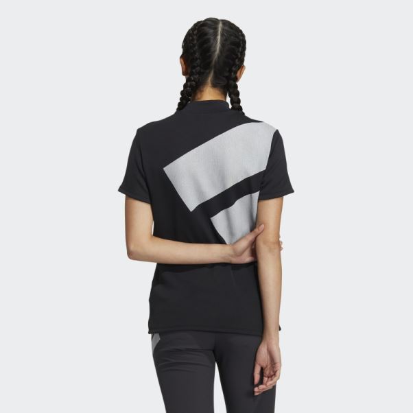 Aeroready 3-bar Mock Neck Shirt Adidas Noir