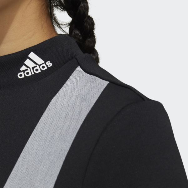 Aeroready 3-bar Mock Neck Shirt Adidas Noir