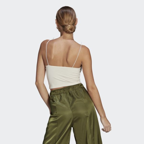 Haut élastique Adidas Blanc