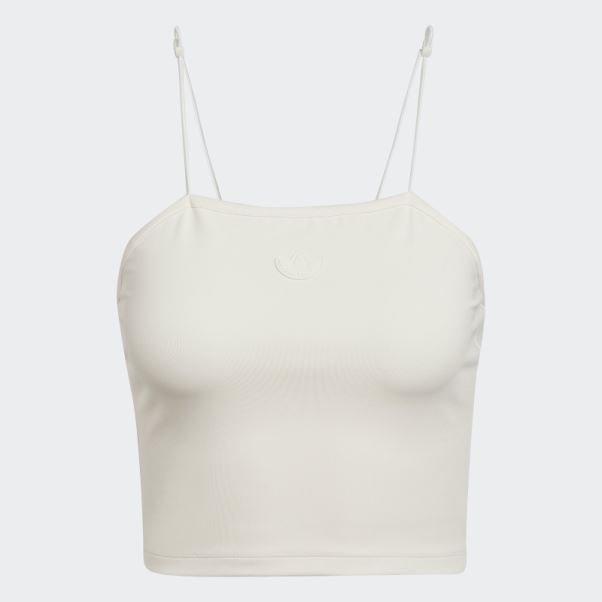 Haut élastique Adidas Blanc