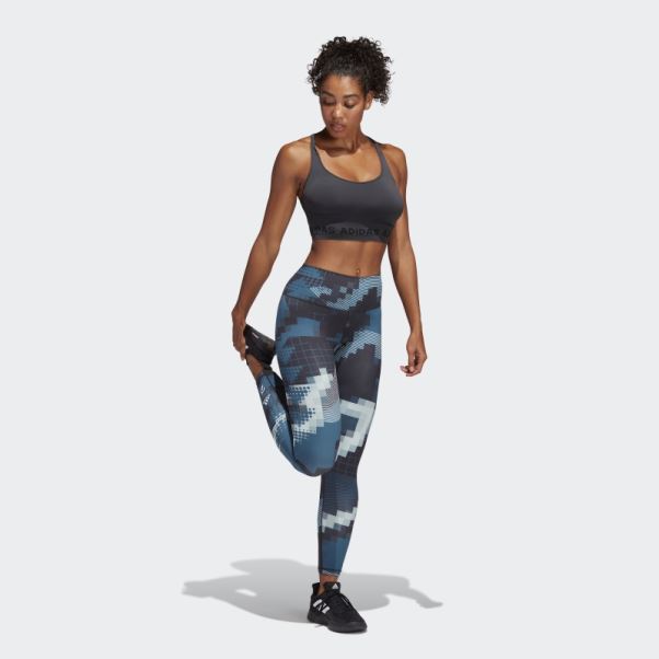 Collant Adidas X Peloton Vert Menthe