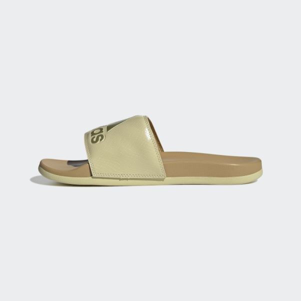 Claquettes Adidas Adilette Confort Beige Sable