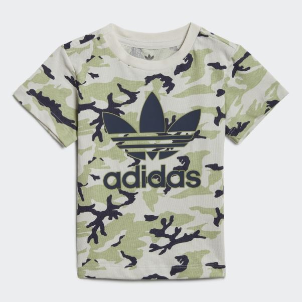 Tee Shirt Orbite Gris Camo Adidas