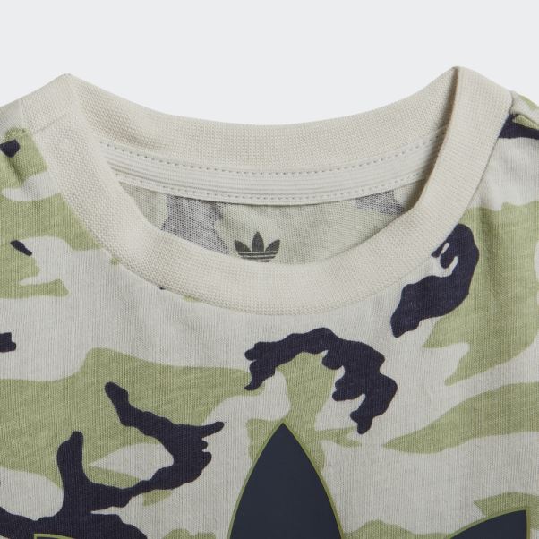 Tee Shirt Orbite Gris Camo Adidas