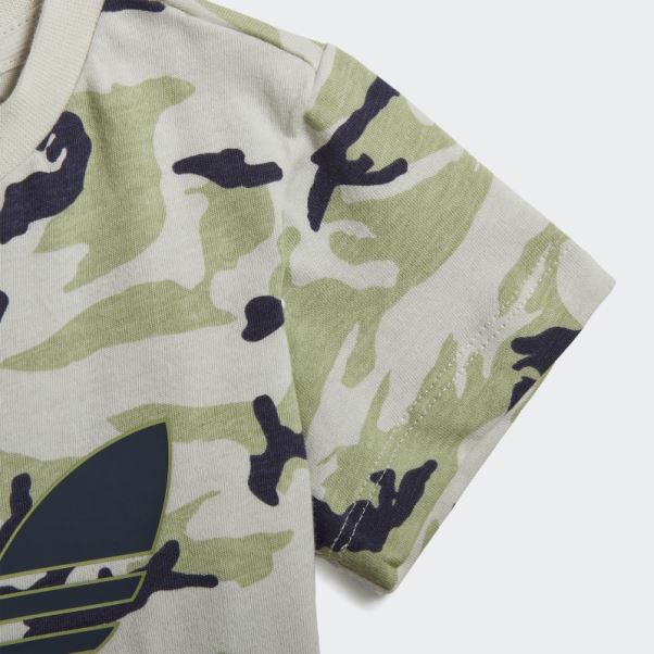 Tee Shirt Orbite Gris Camo Adidas