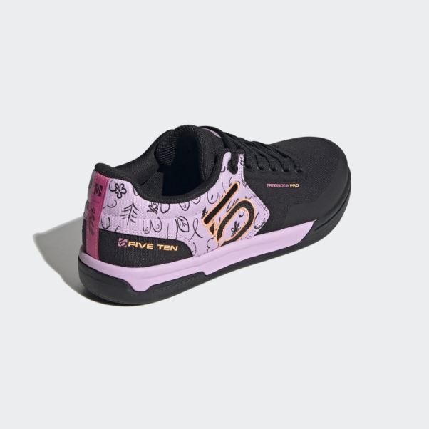 Adidas Five Ten Freerider Pro Chaussures De Vélo De Montagne En Toile Noir