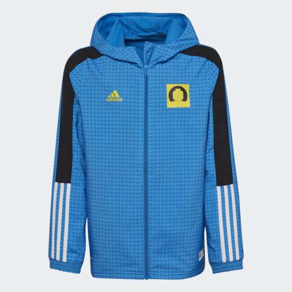 Adidas Tiro X Lego Coupe-vent Mode Bleu