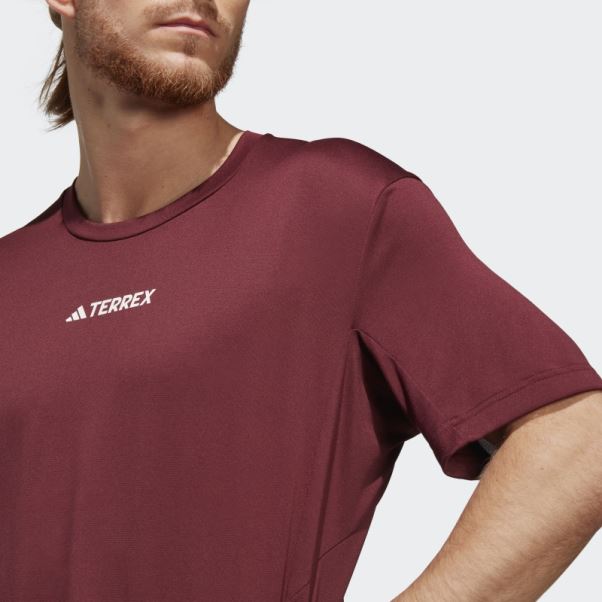 Adidas Terrex Multi T-shirt Rouge