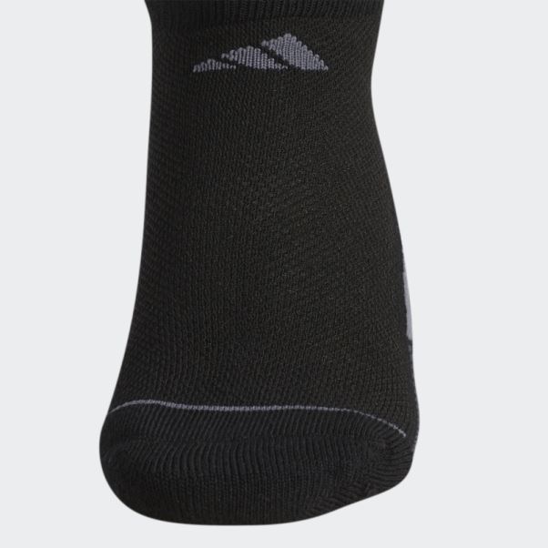 Chaussettes élégantes Noires Adidas Superlite Stripe Invisibles 3 Paires