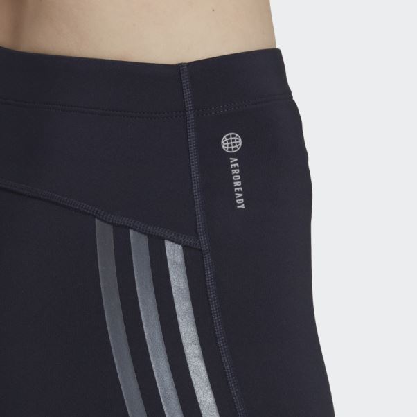 Legging Court Adidas Run Icon Encre