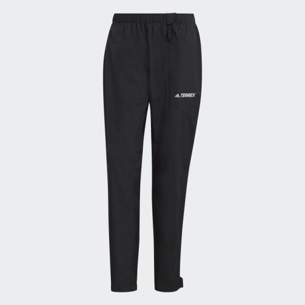 Adidas Terrex Multi Rain.rdy Primegreen Pantalon De Survêtement De Pluie à Deux Couches Noir